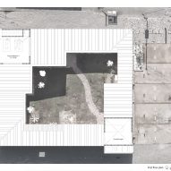 First floor plan of Necklace Villa by 1110 Office for Architecture