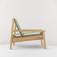 Eiger garden chair by Sebastian Alberdi for Füür