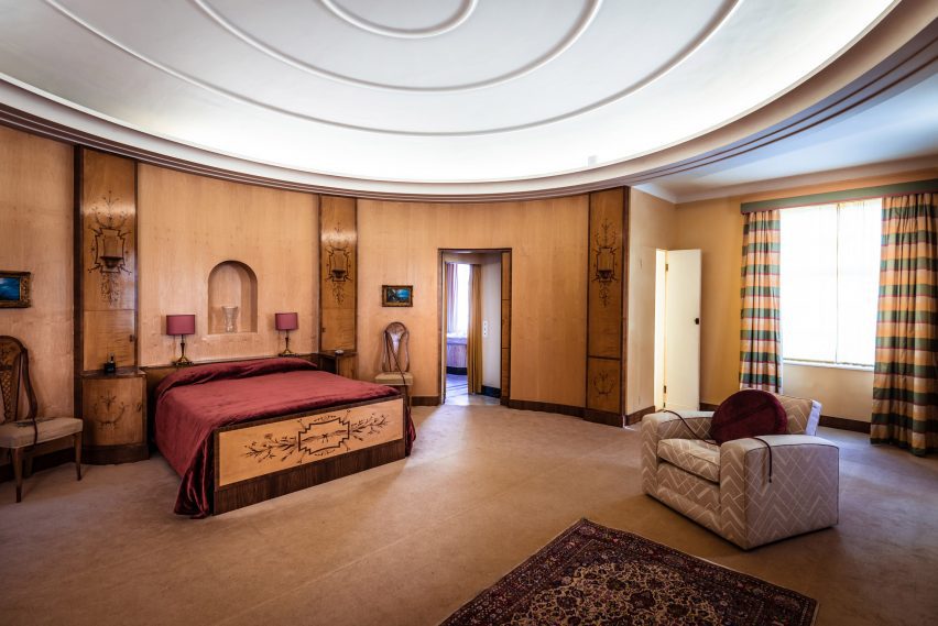 Virginia Courtauld's suite at Eltham Palace