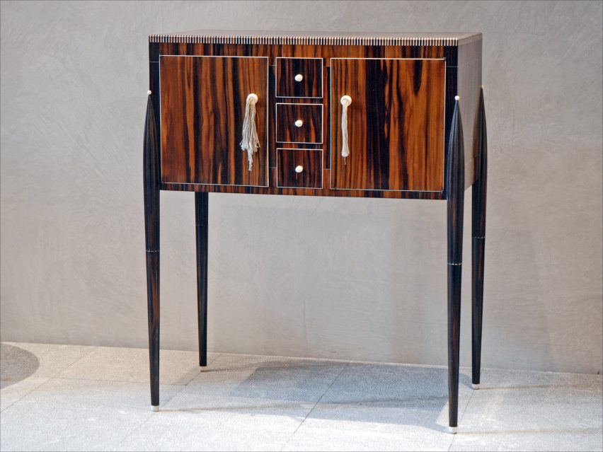 A Ruhlmann table cabinet