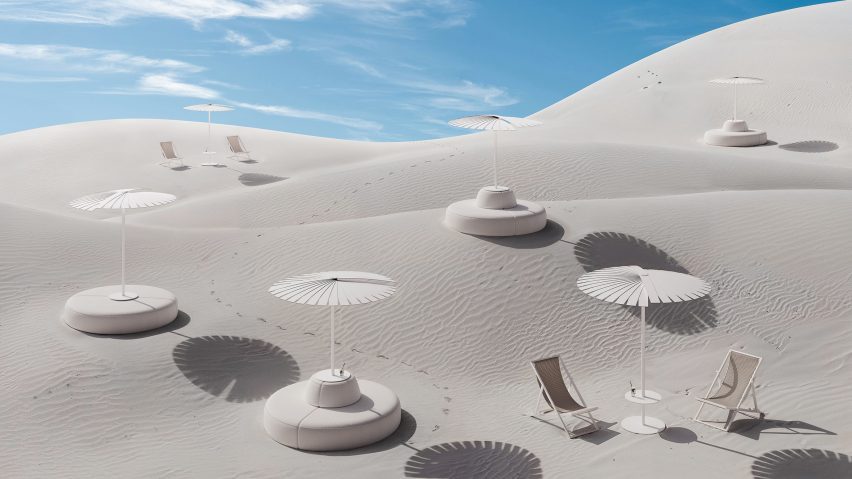 Ensombra sunshade by Odosdesign for Gandia Blasco