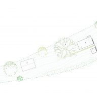 Site plan of Folly Fair Hill annexe by Rever & Drage