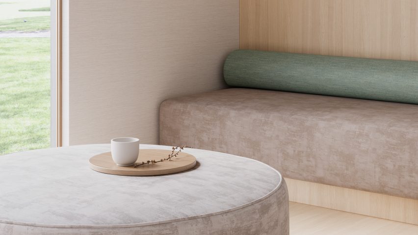 Fresco textile by Designtex