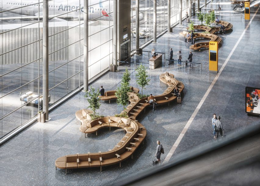 Gateway seating by Alexander Lotersztain for Derlot