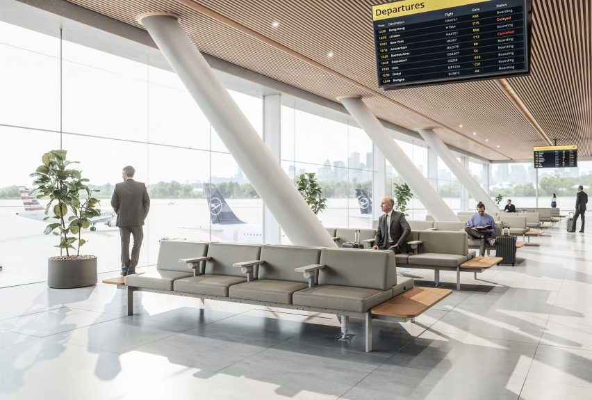 Gateway seating by Alexander Lotersztain for Derlot