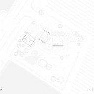 Plan of House W by Florian Busch Architects