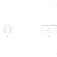 Section of House W by Florian Busch Architects