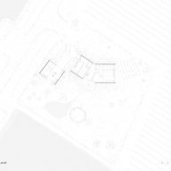 Plan of House W by Florian Busch Architects