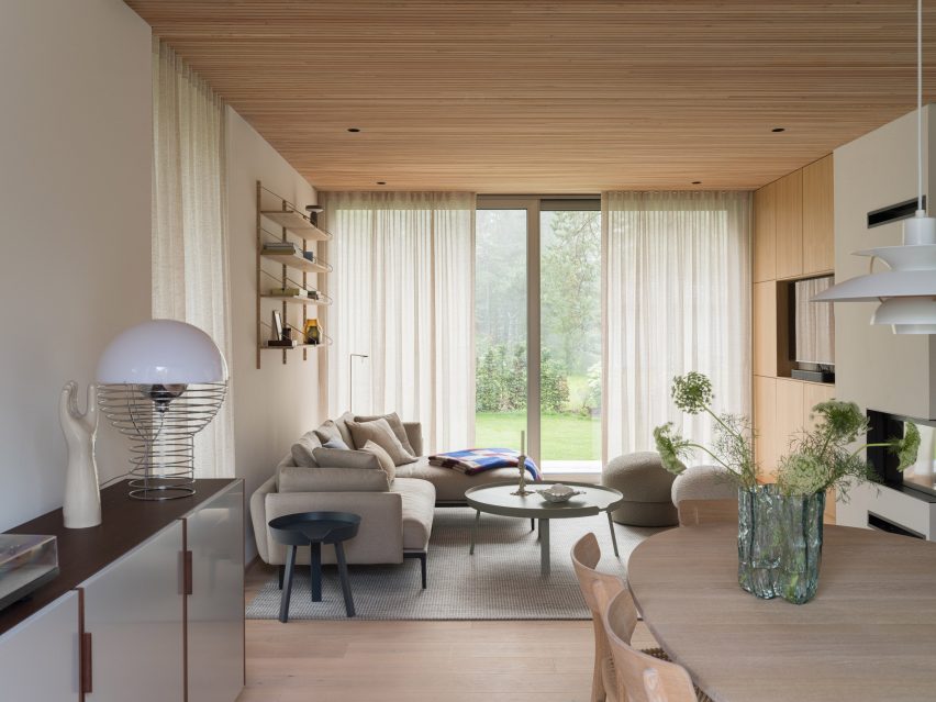 Living space within Yngsj&ouml; by Johan Sundberg Arkitektur