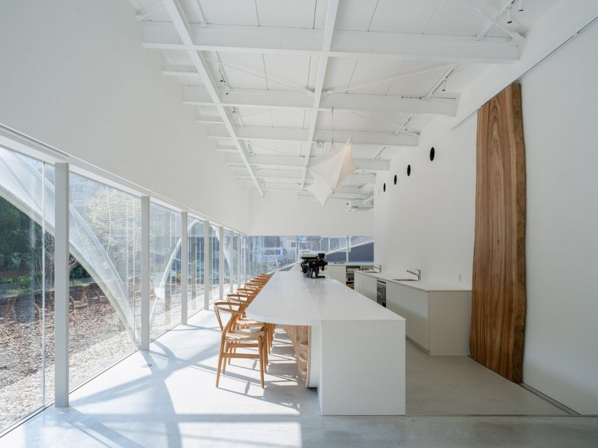 Interior view of Cs Somme Cafe in Japan