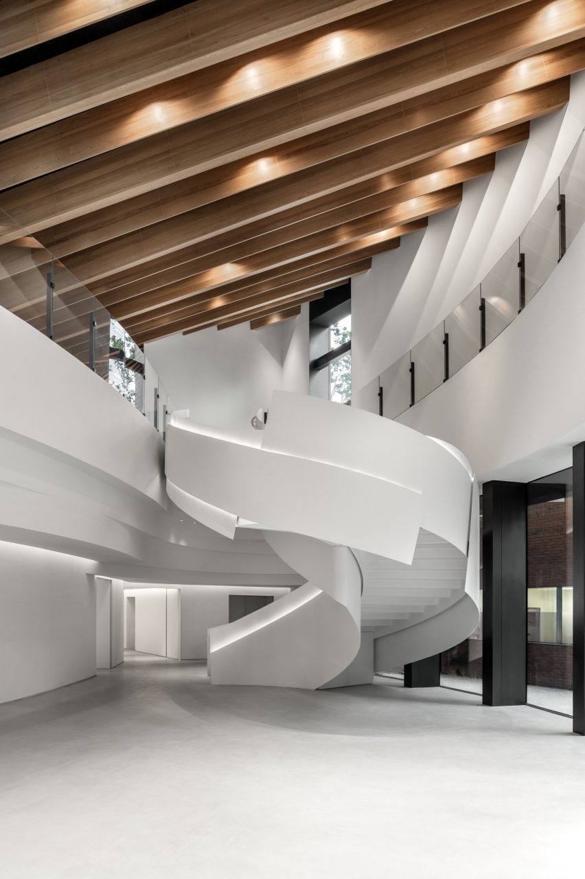 Interior view of CMP Inspiration museum in Taiwan