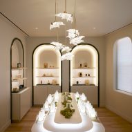 Lalique art deco New York townhouse