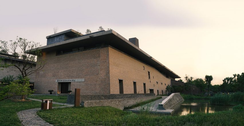Suzhou Museum of Imperial Kiln Brick by Pritzker Architecture Prize-winner Liu Jiakun