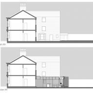 Section of Clay House by Pensaer