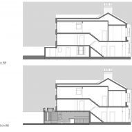 Section of Clay House by Pensaer