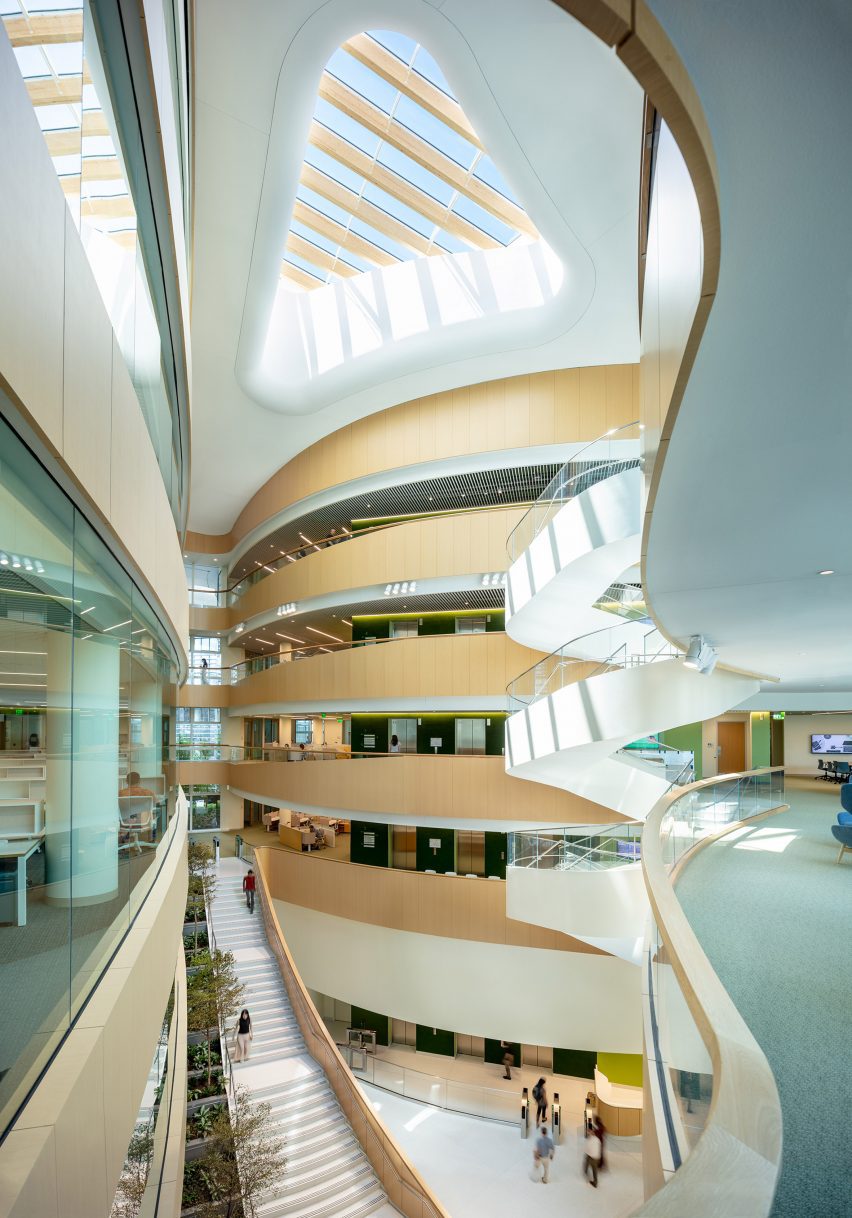 Main atrium by Payette