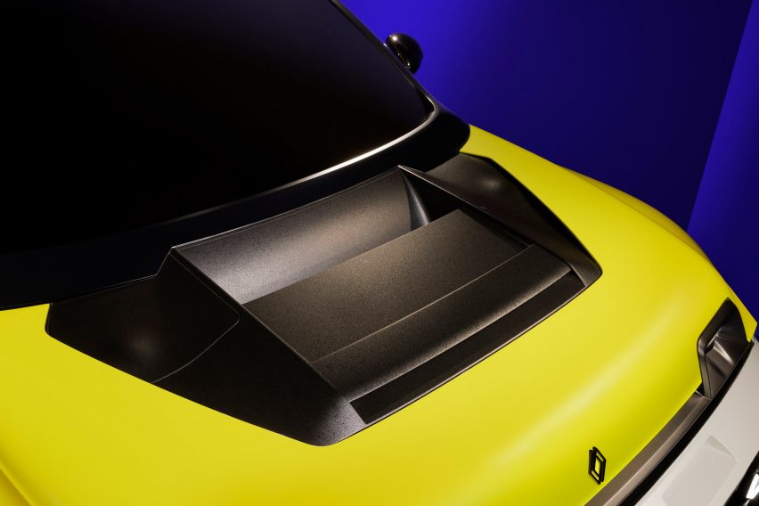 Detail of Renault 5 Turbo 3E