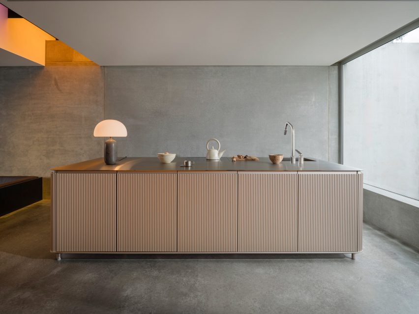Kitchen interior at Vipp Tunnel by Room11