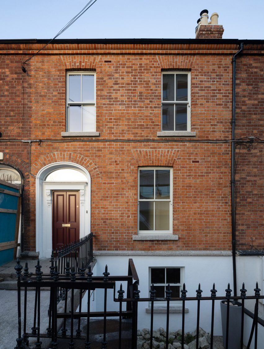 Entrance to Grattan home renovation in Ireland