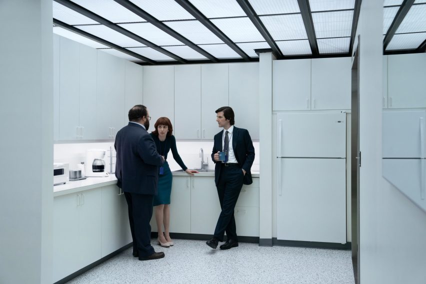 Set design in Severance by Jeremy Hindle