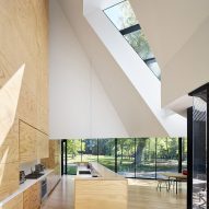 Gabled ceiling