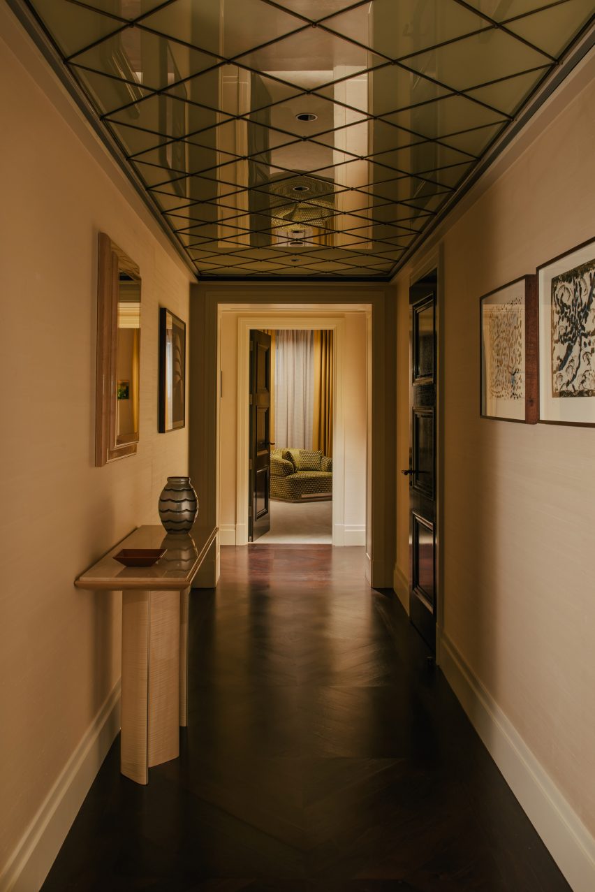 Hallway of 60 Curzon in London