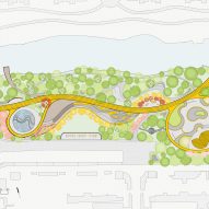 Site plan of The Orchestra Park by SoBA