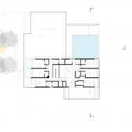 Upper floor plan
