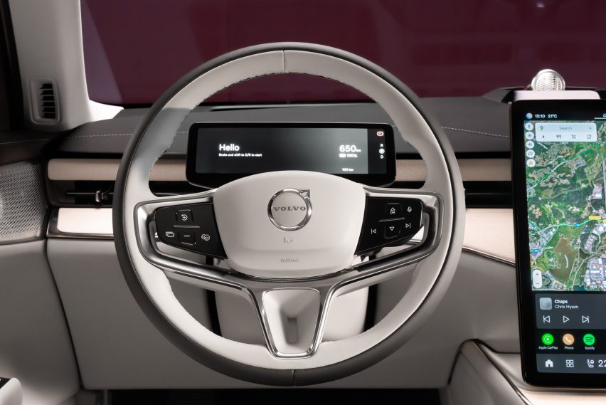 It has two integrated screens