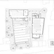 Plan of Wuyang Cultural Station by WAU Design