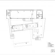Plan of Wuyang Cultural Station by WAU Design
