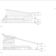 Elevation of Wuyang Cultural Station by WAU Design
