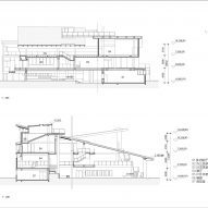 Section of Wuyang Cultural Station by WAU Design