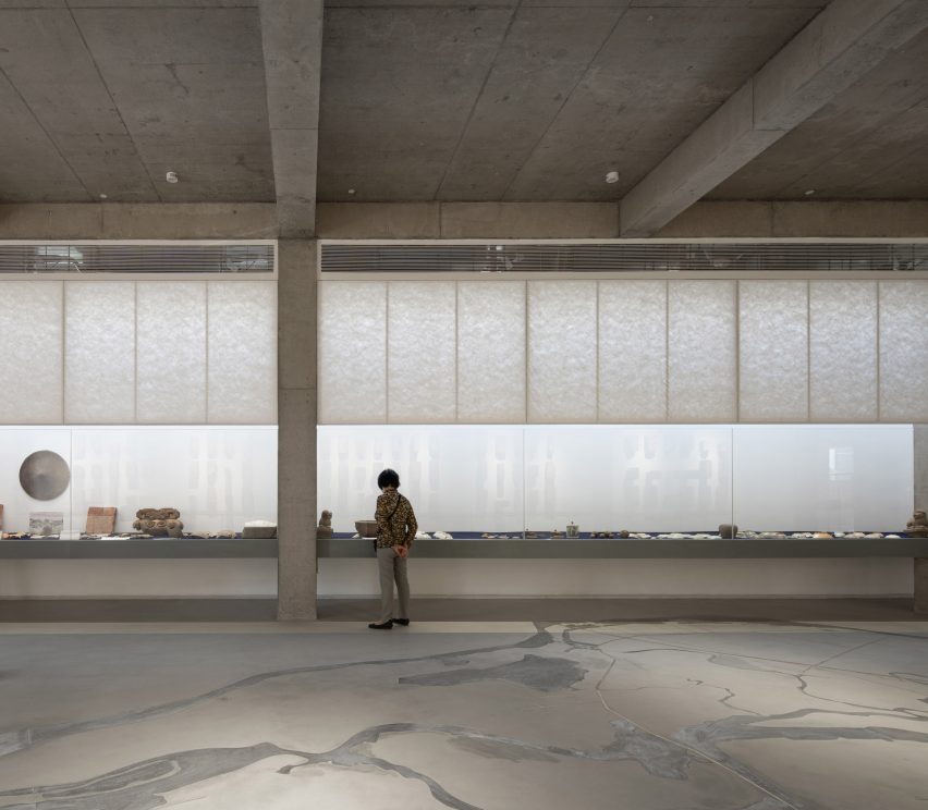Exhibition hall within the Wuyang Cultural Station in Shenzhen