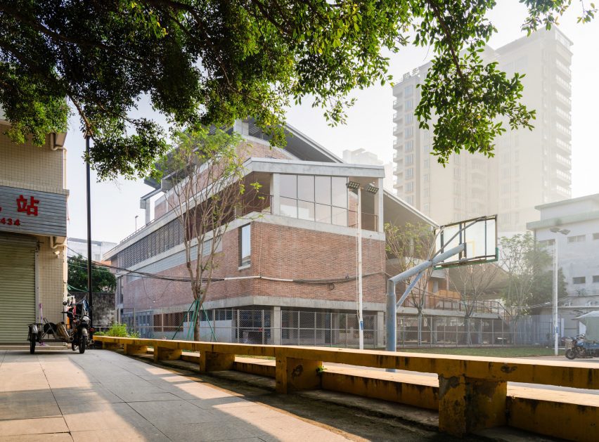 Exterior view of Wuyang Cultural Station in Shenzhen