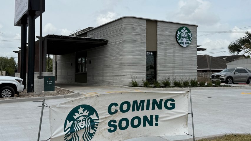 3D printed Starbucks