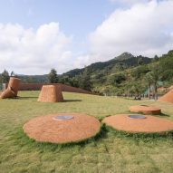 Blue Insight Cave Space in China by 3andwich Design