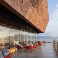 Blue Insight Cave Space in China by 3andwich Design