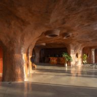 Blue Insight Cave Space in China by 3andwich Design