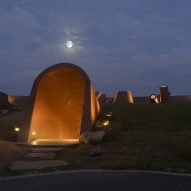 Blue Insight Cave Space in China by 3andwich Design