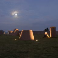 Blue Insight Cave Space in China by 3andwich Design