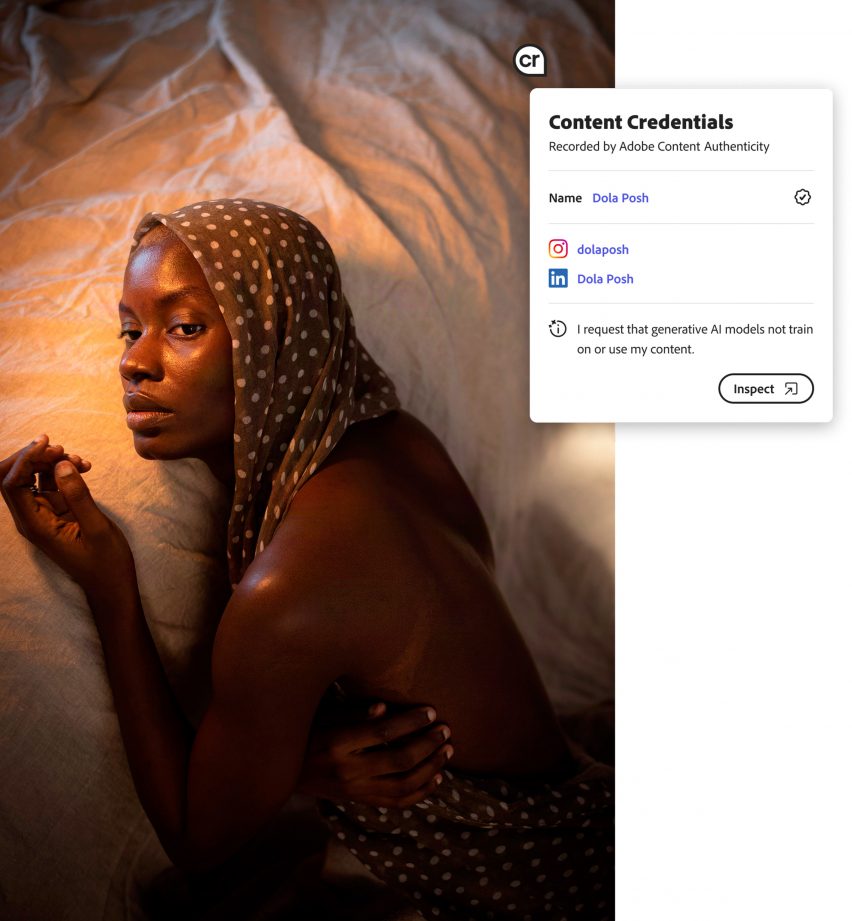 Photograph by Dola Posh of a woman