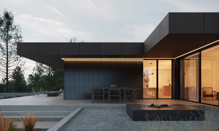 Exterior of a home