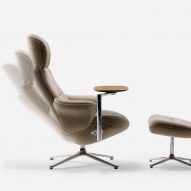 Diffrient lounge chair by Niels Diffrient for Humanscale