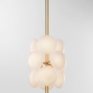 Aeris chandelier by Ross Gardam