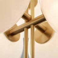 Aeris chandelier by Ross Gardam