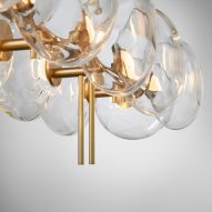 Aeris chandelier by Ross Gardam