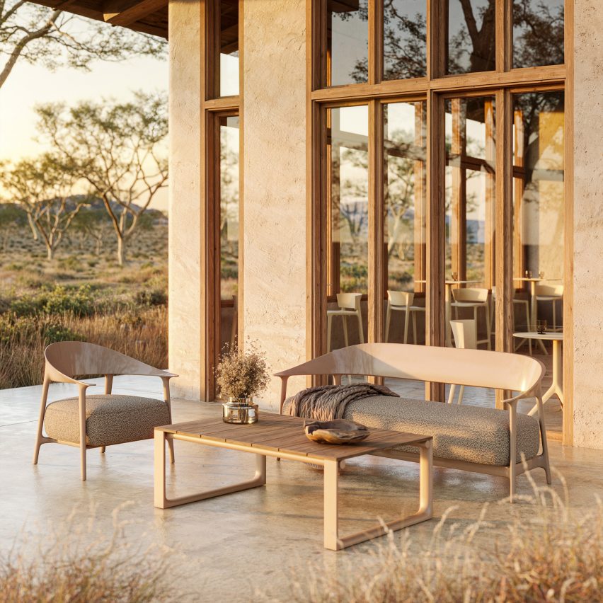 Africa sofa by Vondom