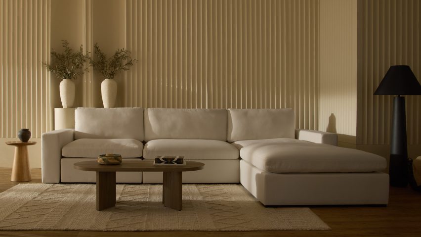 Aire modular sofa by Silk & Snow