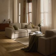 Aire modular sofa by Silk & Snow